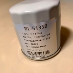 Oil Filter 51358 152086500 Aftermarket Replacement