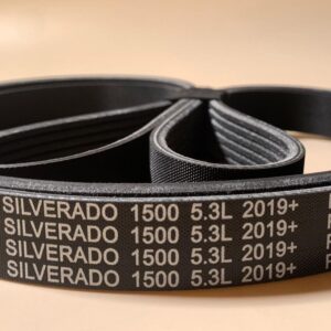 Heavy Duty Serpentine Belt for Chevrolet Silverado 1500 5.3L 2019-2026 OE 12669858 Aftermarket Replacement