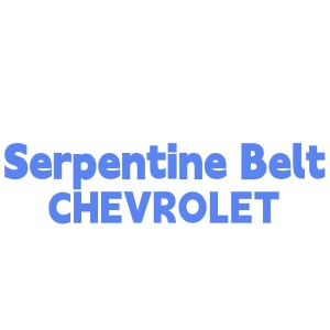 Serpentine Belt