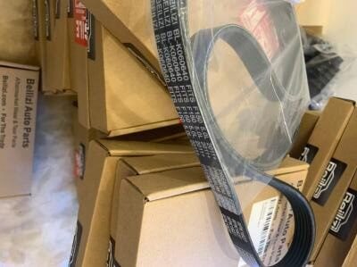 6PK1627 aramid reinforced serpentine belt BL3Z8620A K060640 for Ford F‑150 5.0L Coyote V8