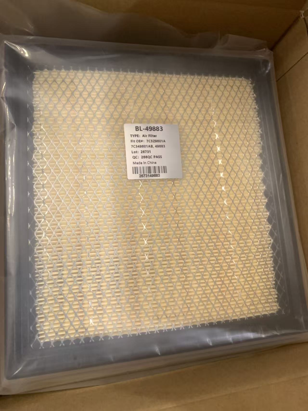 Beilizi 7C3Z9601A Engine Air Filter for Ford F‑150 Pickup