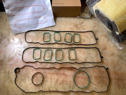 Beilizi BL‑VS50907R Valve Cover Gasket Set VS50907R VS50731 for GM Gen V 5.3L 6.2L V8 2014‑2025 engine