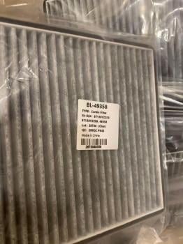 Premium activated carbon cabin filter 87139YZZ09 for Toyota Tacoma gasoline pickup