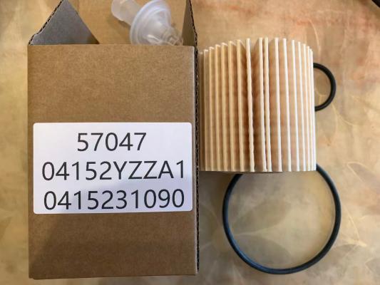 Premium cellulose cartridge oil filter 04152YZZA1 for Toyota Rav4 Camry Tacoma and compatible Lexus vehicles