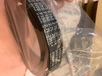 Stretch back drive belt Aramid reinforced F-150 2.7L