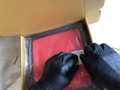 Toyota Rav4 17801F0050 Premium Red Cellulose Engine Air Filter for Toyota Rav4 and compatible Lexus passenger vehicles