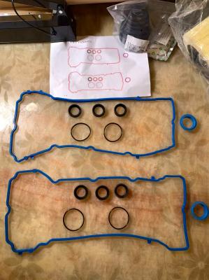 Valve Cover Gasket Set VS50805R VS50657 for 3.6L Pentastar V6 engine details