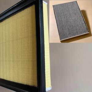 Nissan Rogue 2008‑2013 2.5L Engine Air Filter & Cabin Air Filter Kit OE 1654630P00 27277EN000