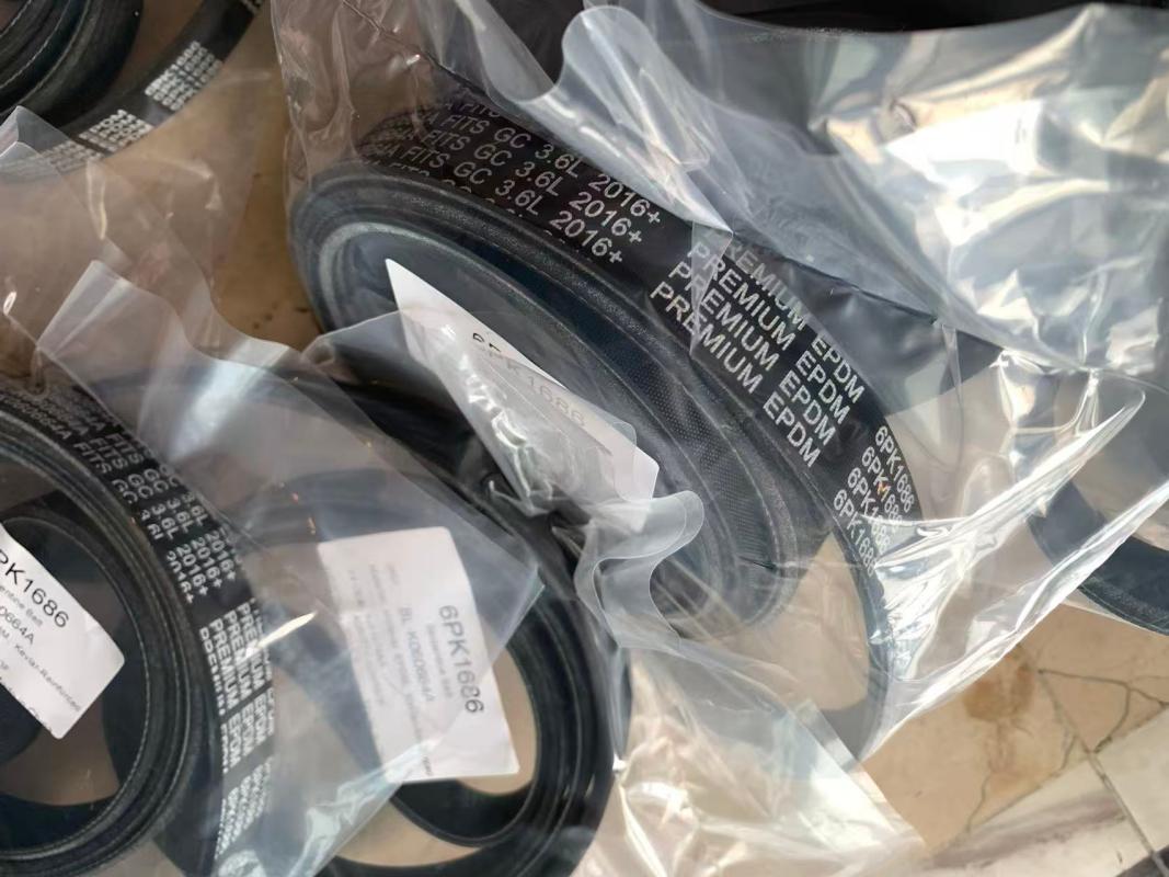 Beilizi 6PK1687 aramid reinforced serpentine belt 5281374AA K060664A for Dodge Durango Jeep Grand Cherokee